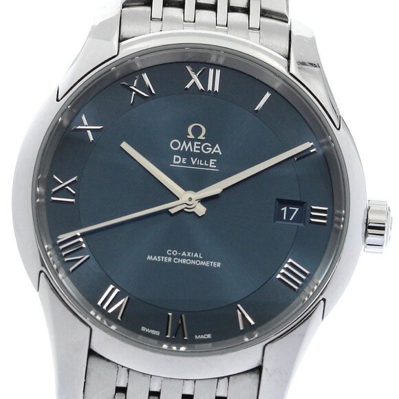 OMEGA De Ville Hour Vision 433.10.41.21.03.001 Automatic Men's Watch - Picture 7 of 12